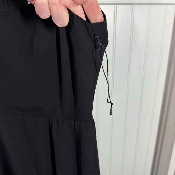 Superdown Analisa Maxi Dress Black XS Slip Off Shoulder High Slit Gown Sexy Girl - Picture 4 of 9